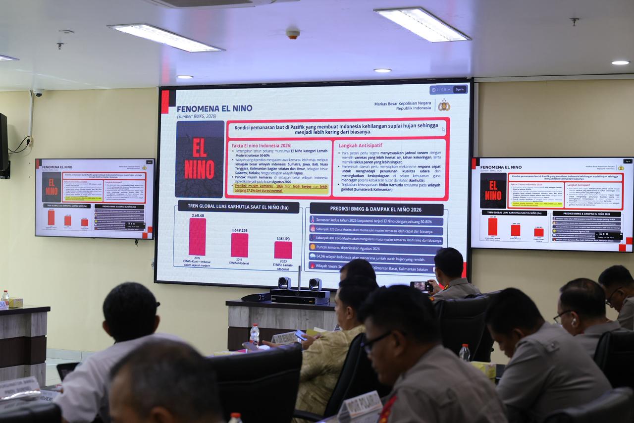 Waspada El Nino “Godzilla”! Polda Sumsel Siaga Hadapi Ancaman Karhutla