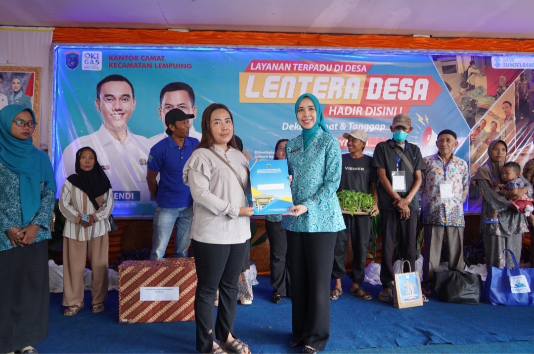 Lentera Desa Permudah Warga Lempuing Mengakses Puluhan Layanan