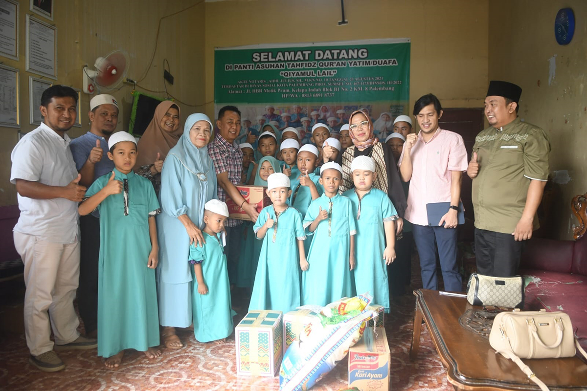  SEG Berbagi Kebahagiaan di Bulan Ramadan, Kunjungi 3 Panti Asuhan di Palembang