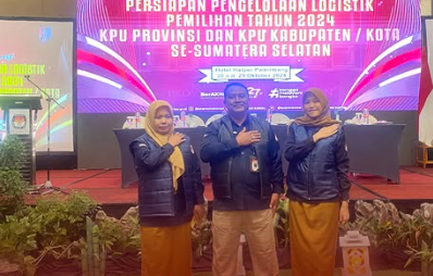 KPU Kota Prabumulih Hadiri Rapat Koordinasi Persiapan Pengelolaan Logistik Pemilihan Tahun 2024