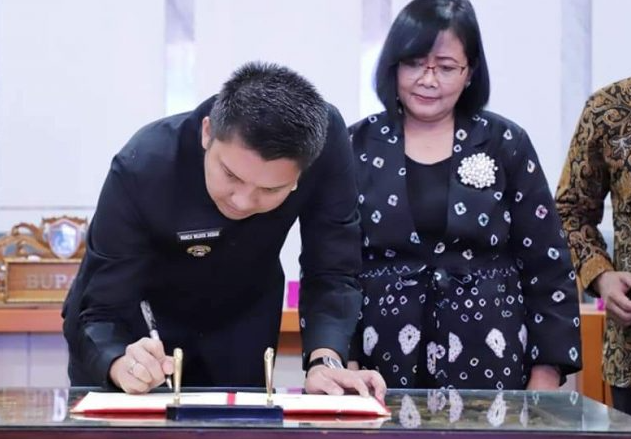 Bupati Panca Berterima Kasih kepada kanwil DJPb Sumsel