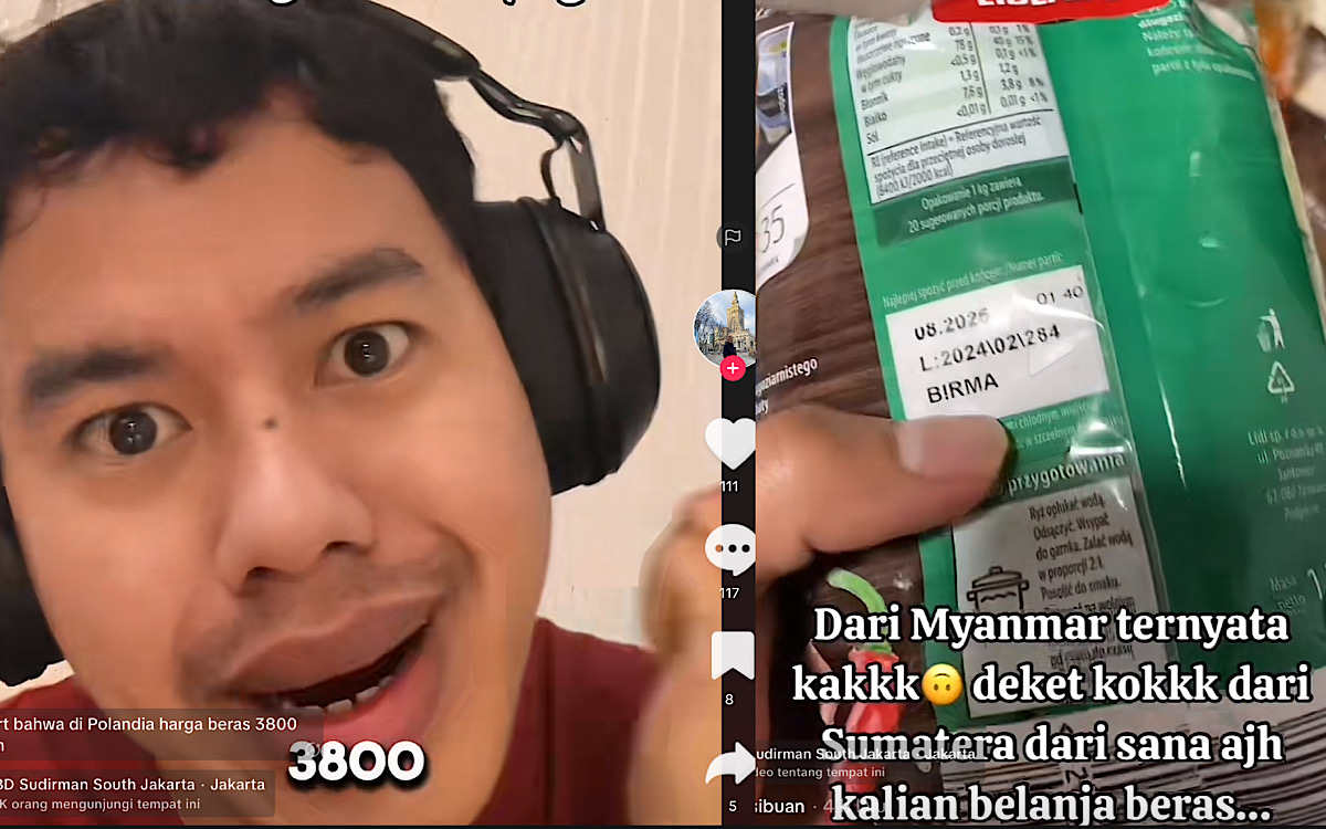 Pria Ini Ungkap Harga Beras di Polandia Rp3800 per Kilogram, Indonesia ‘Menangis’ Rp15 Ribu