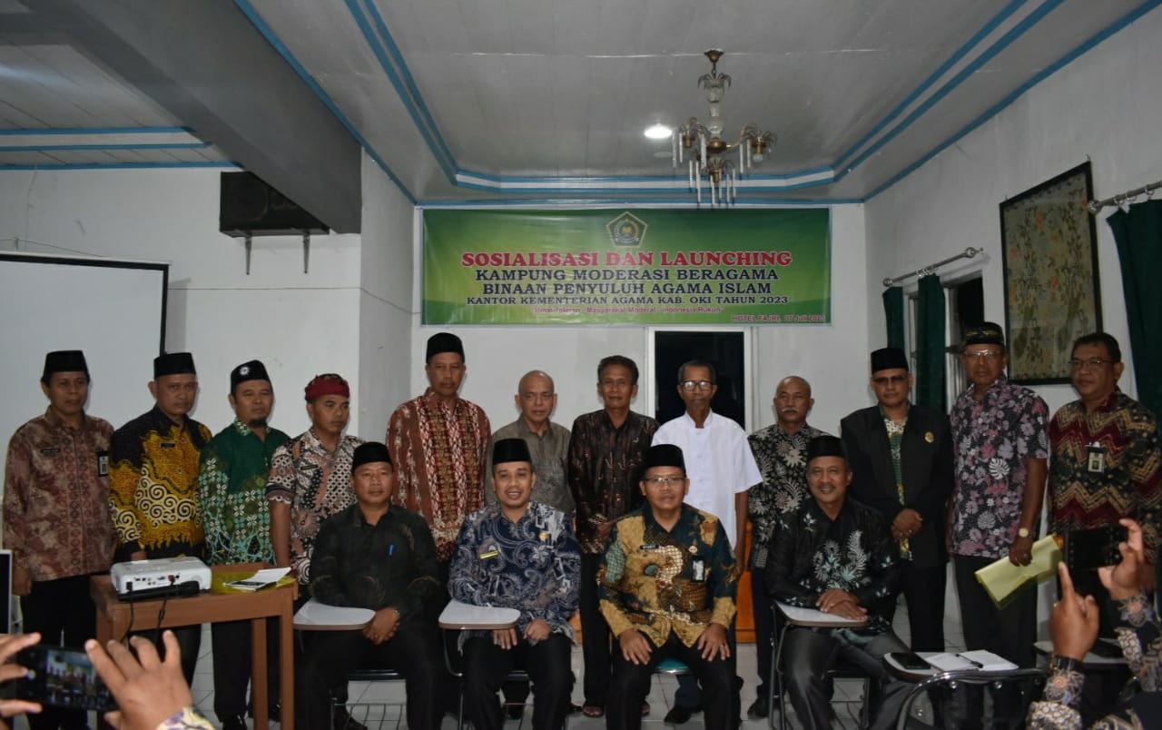 Laksana Miniatur Indonesia, 2 Desa di Kabupaten OKI Menjadi Percontohan Kampung Moderasi Beragama