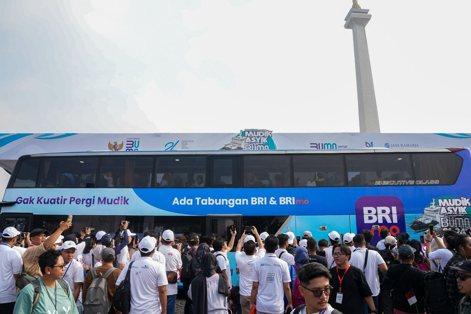 BRI Kembali Hadirkan Mudik Aman Bersama BUMN 2025, Fasilitasi Ribuan Pemudik dengan 170 Bus