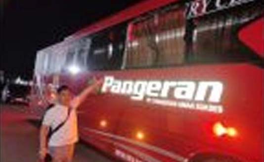 Melintas di Jalinsum Muratara, Kaca Bus Pangeran Tujuan Medan-Jakarta Dilempar Batu, Nasib Penumpang?