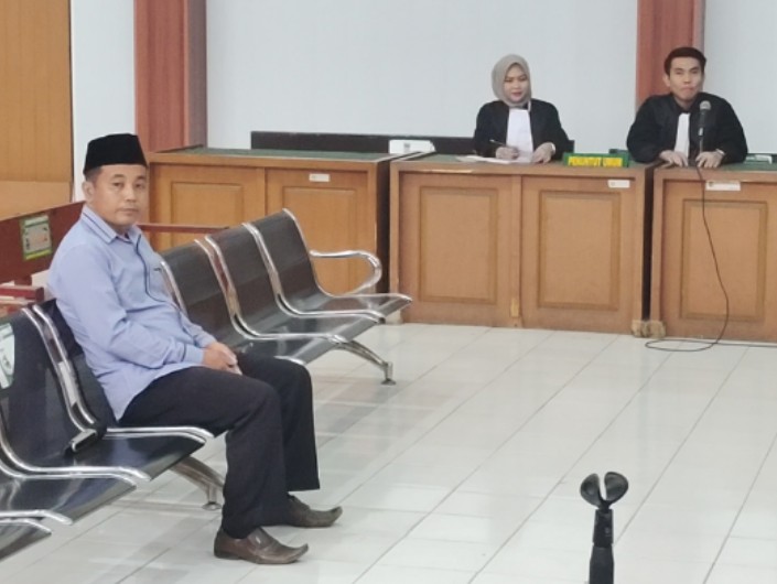 Belum Kembalikan Uang Negara Rp384 Juta Jadi Unsur Pemberat Tuntutan Pidana Syamsul Terdakwa Korupsi Dana Desa