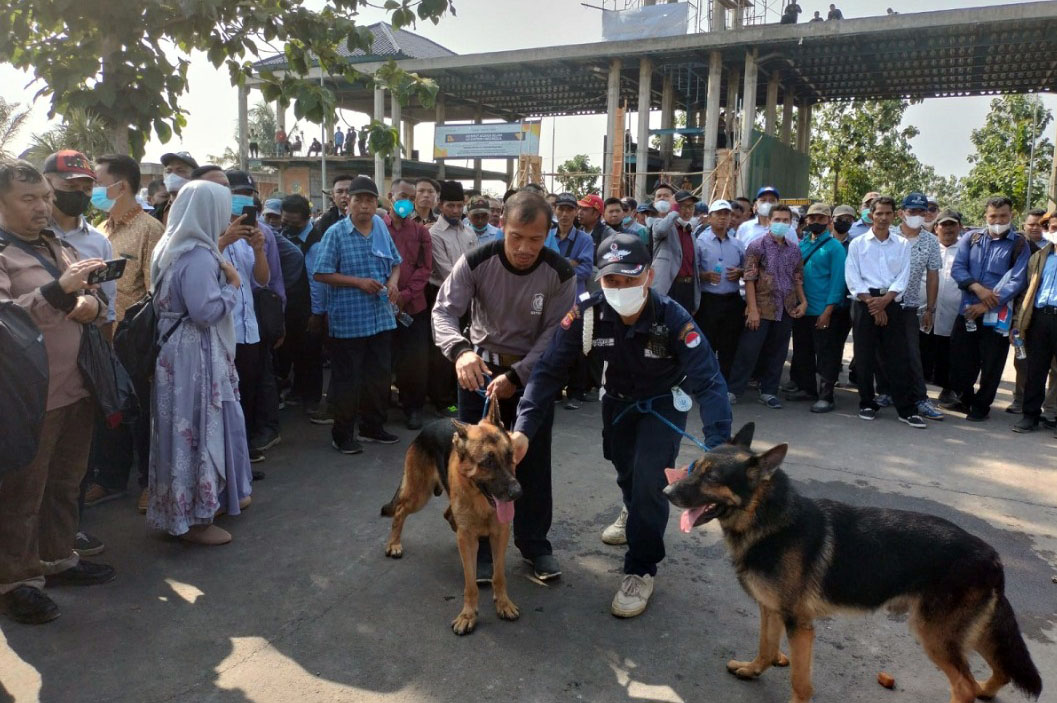 PERKENALKAN! Ini Tim Anjing Herder Al Zaytun Tunggu Pendemo, Nama-namanya Bikin Ngeri