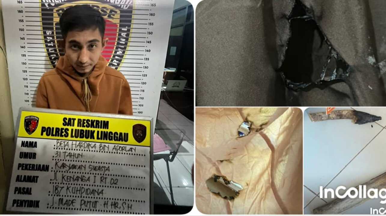 Tak Diberi Uang untuk Deposit Judol, Anak Durhaka di Lubuklinggau Tega Bakar Rumah Orang Tua