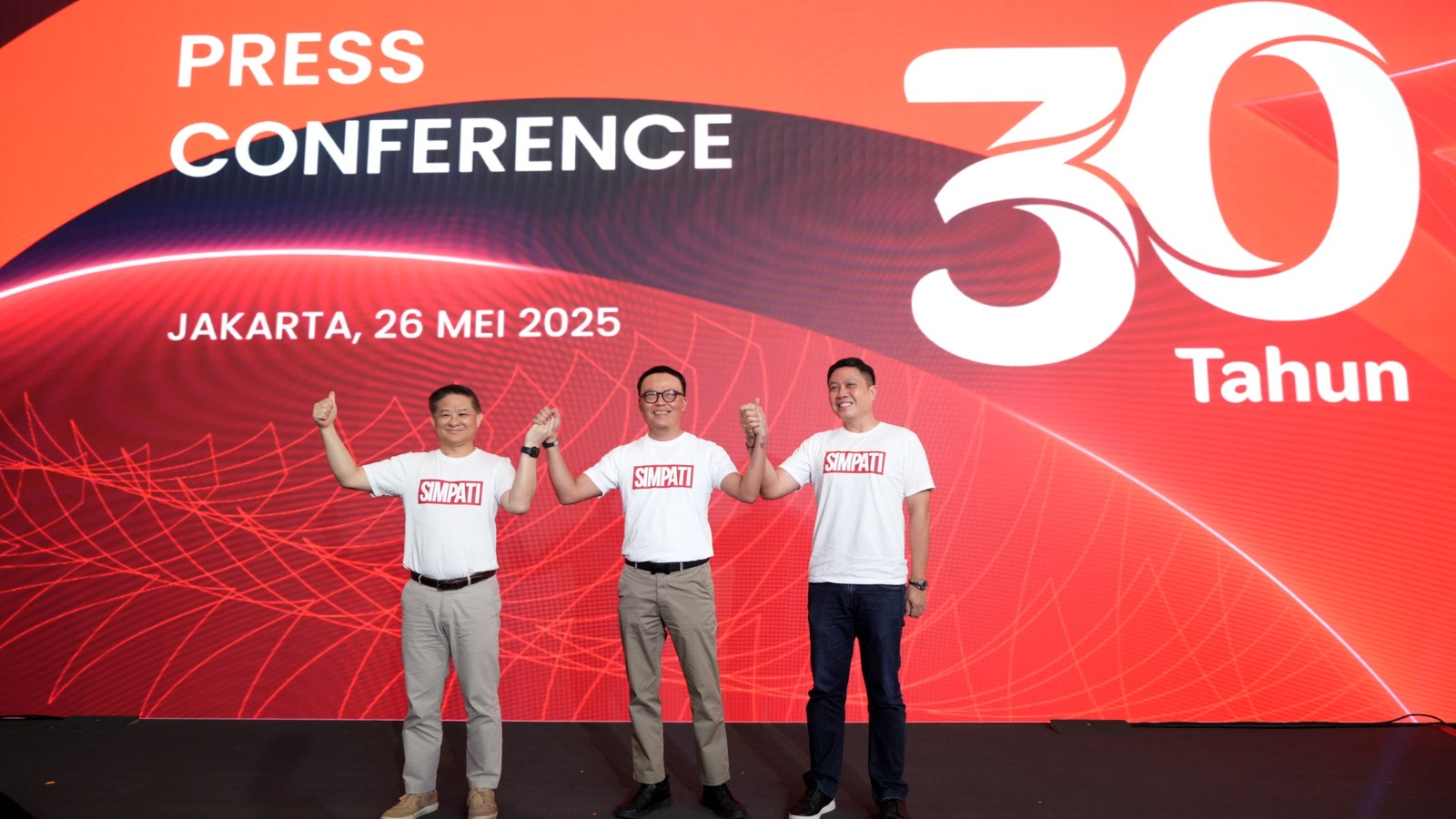 Rayakan 30 Tahun SIMPATI, Telkomsel Hadirkan 30 Kejutan bagi Seluruh Pelanggan untuk Majukan Indonesia