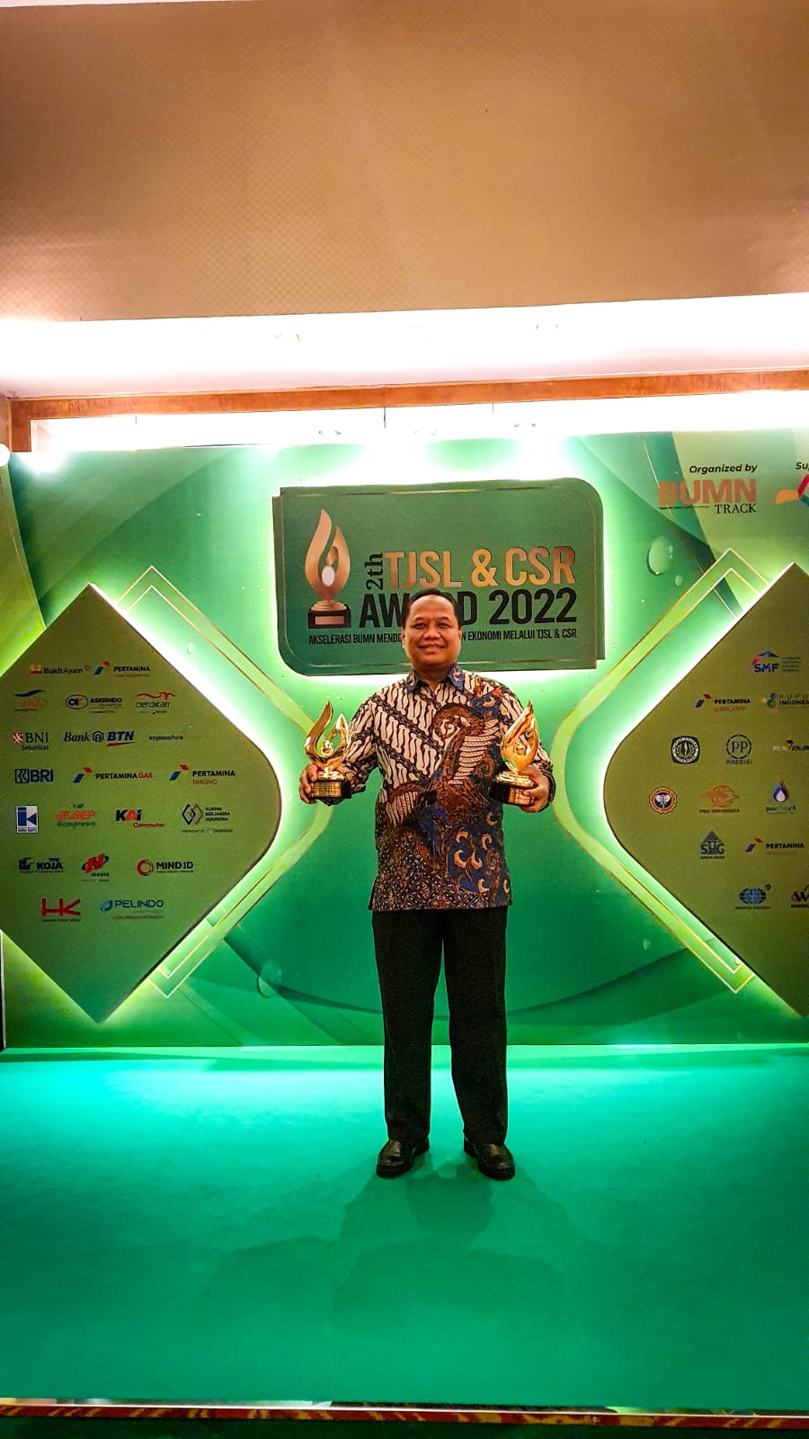 Komitmen Kucurkan CSR, Pusri Borong 3 Penghargaan