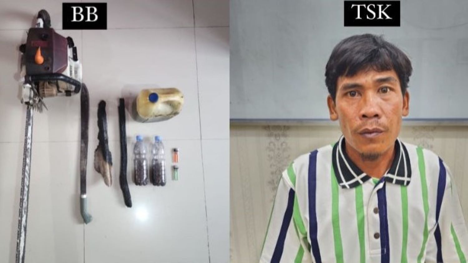 Ditangkap, Pelaku Karhutla di Rupit Muratara Terancam Hukuman 12 Tahun Penjara