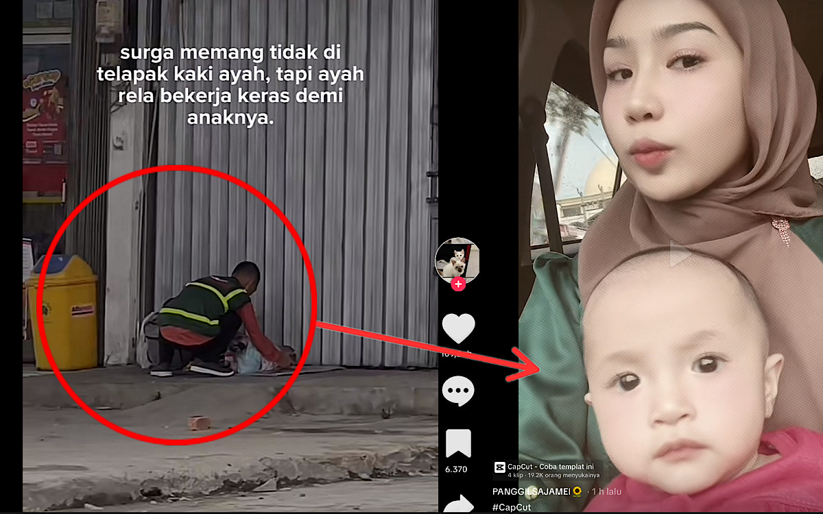 Tukang Parkir Tidurkan Bayi di Depan Ruko Picu Banyak Donasi, Ternyata Prank! Istrinya Masih Hidup Tak Diakui 