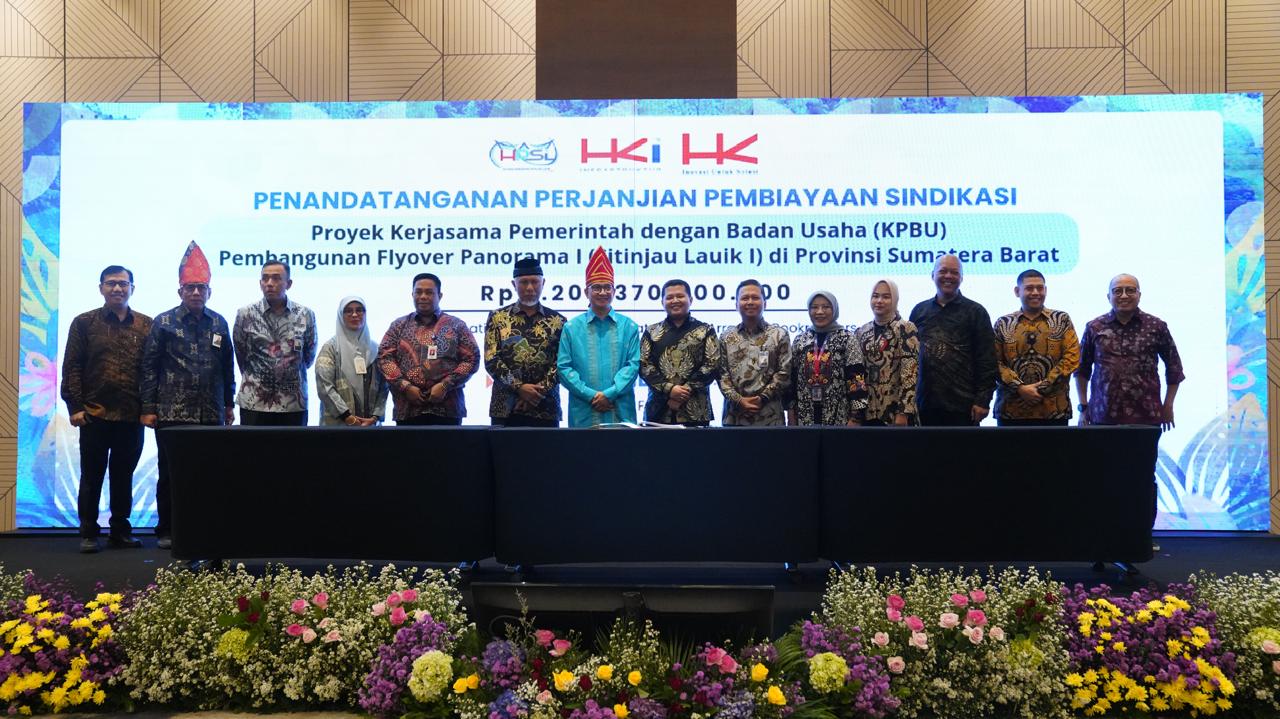 BRI Dukung Pembiayaan Sindikasi Rp2,2 Triliun untuk Proyek Flyover Sitinjau Lauik Sumatera Barat 