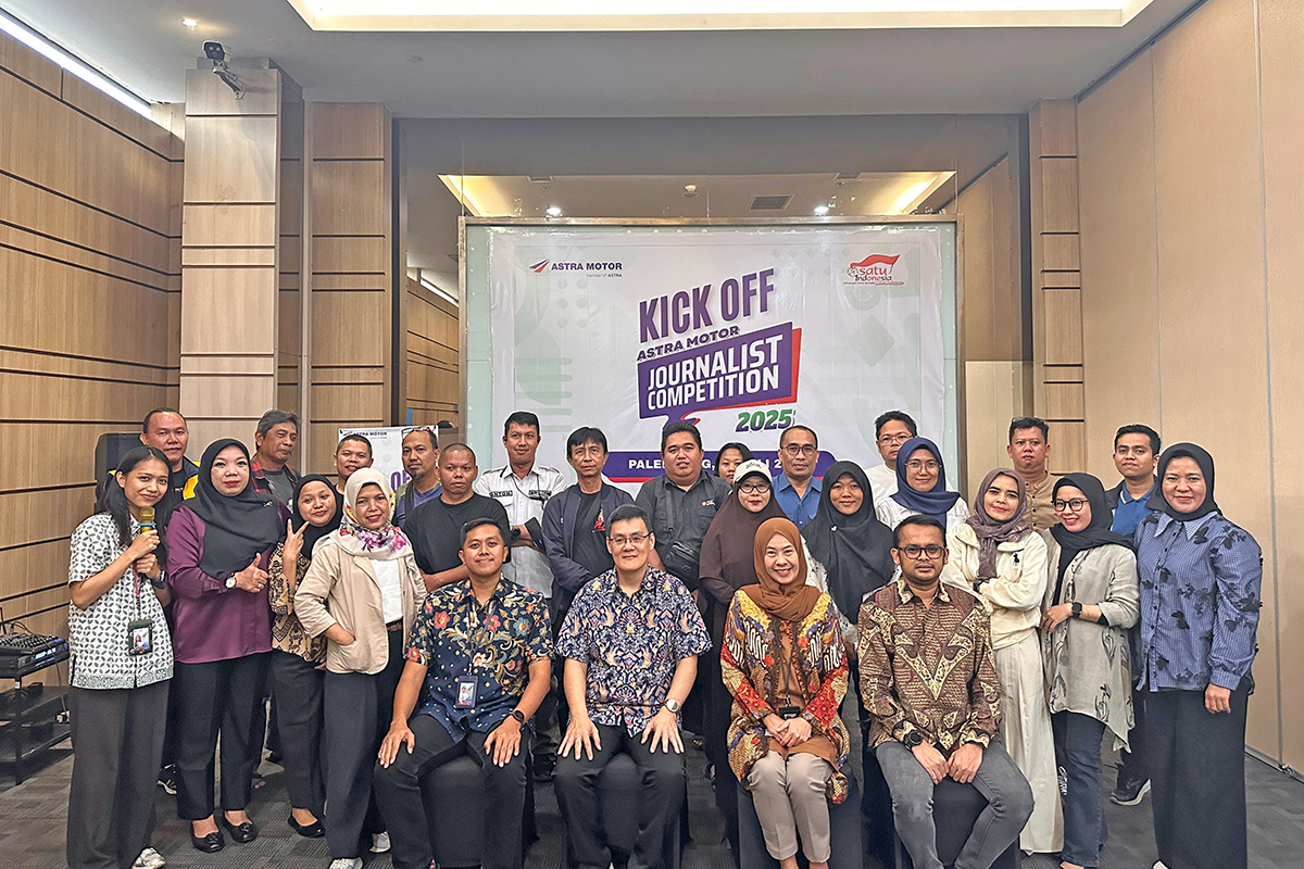 Sinergi Bersama Media, Astra Motor Journalist Competition 2025 di Sumsel Resmi Dimulai