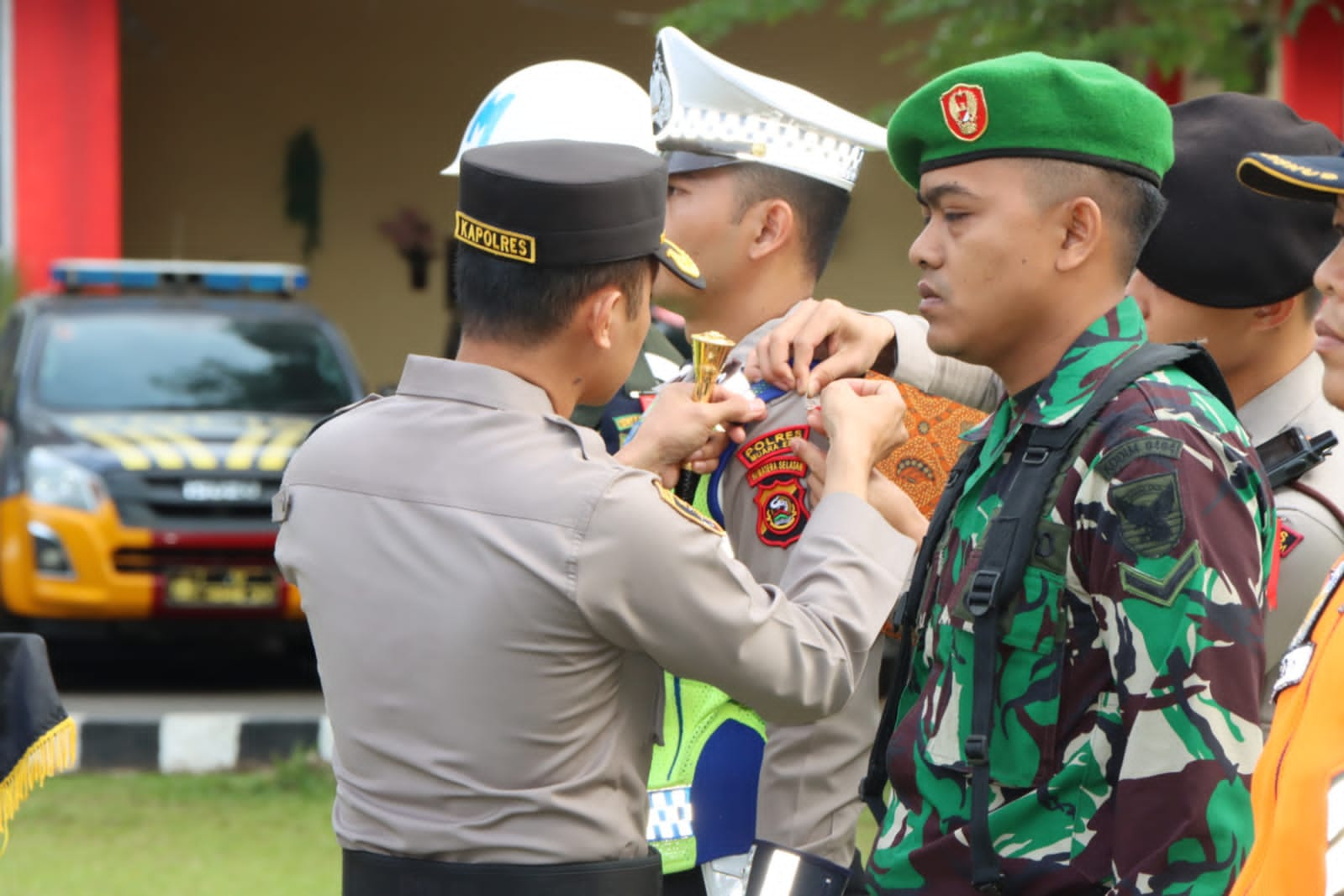 Pengamanan Nataru, Polres Muara Enim Turunkan 456 Personel