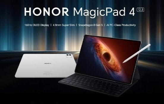 Honor MagicPad 4 Hadirkan Layar 12,3 Inci dengan Teknologi OLED dan Kecerahan 2400 Nits