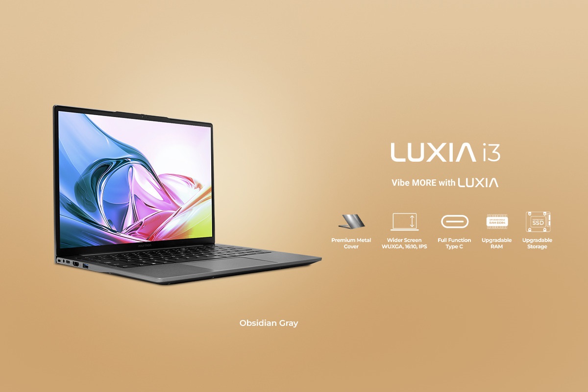 Polytron Luxia i3, Laptop Buatan Lokal Andalkan Jaminan Anti Maling