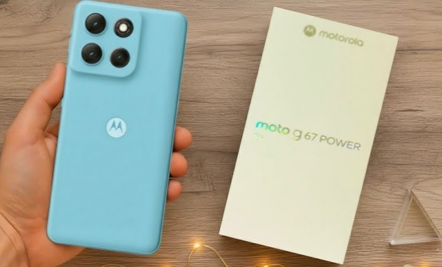 Ponsel Terbaru Moto G67 Power 5G Mengusung Performa Solid dengan Desain Tangguh