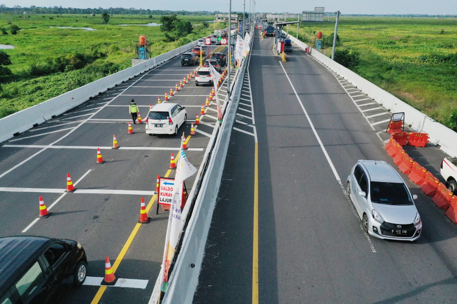 Libur Nataru, 13.058 Pengendara Diprediksi Melintas di Ruas Tol Kayuagung-Palembang