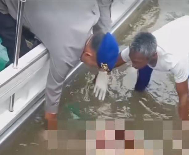 Jasad Wanita Paruh Baya Ditemukan Mengapung di Perairan Sungai Musi Palembang, Pakai Celana Pendek
