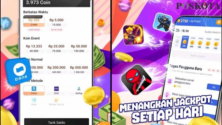 Selamat! Saldo DANA Gratis Rp250 Ribu Cair ke Rekening Sekarang Hanya Dengan Main Game Ini