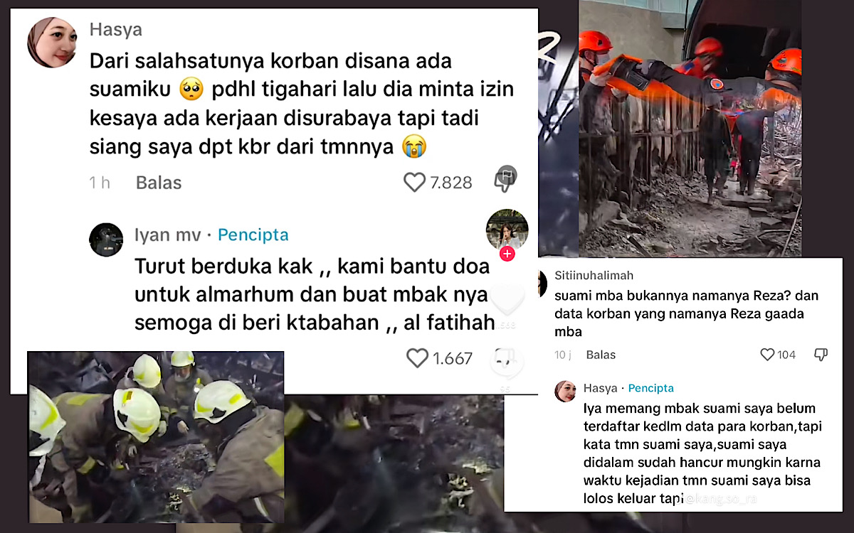 Hasya Ungkap Suami Pamit Tugas Kerja Tapi Jadi Korban Kebakaran Glodok Plaza, Namun Ada Netizen Tak Percaya   