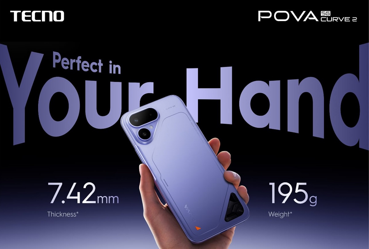 Tecno Perkenalkan Ponsel Pova Curve 2 5G, Baterai 8000 mAh dan Layar AMOLED Lengkung
