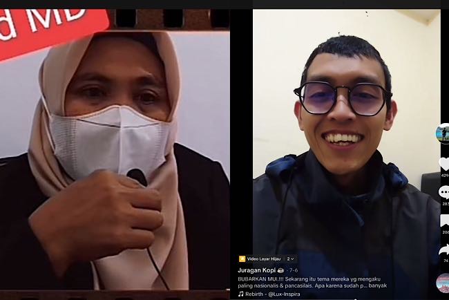 Wali Santri Al Zaytun Tampil Pakai Masker Minta Rekening Dibuka, Sama Ketika Demo MUI Rata-rata Pakai Masker  