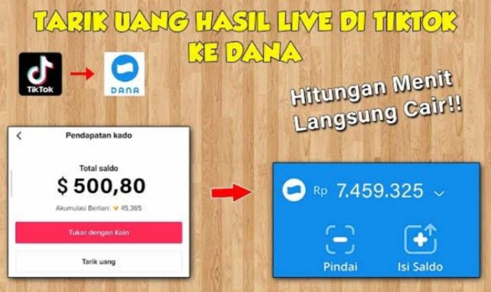 Saldo DANA Gratis hingga Jutaan Rupiah, Pakai Aplikasi Penghasil Rupiah dengan Live TikTok Edisi Weekend