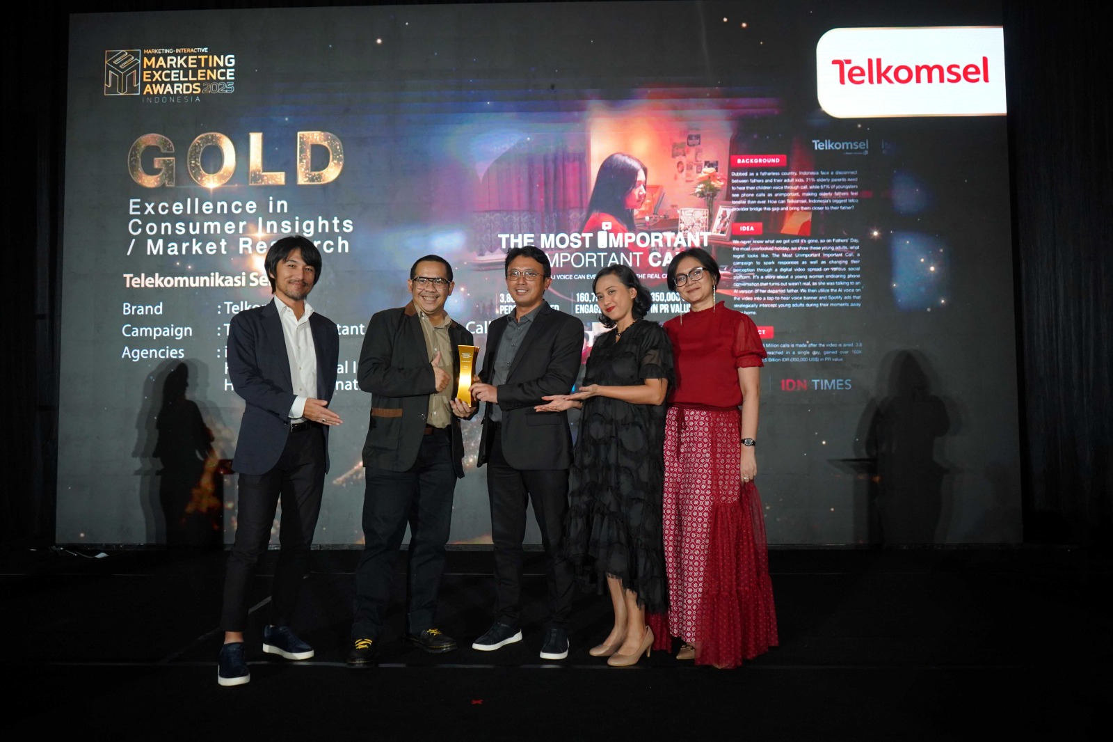 Telkomsel Raih 5 Penghargaan pada Marketing Excellence Awards 2025