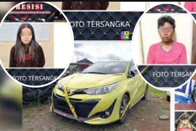 Wanita Lincah Ikut Terlibat Perampokan Pengendara Mobil Yaris di Pendopo Empat Lawang, 3 Temannya Masih Buron 