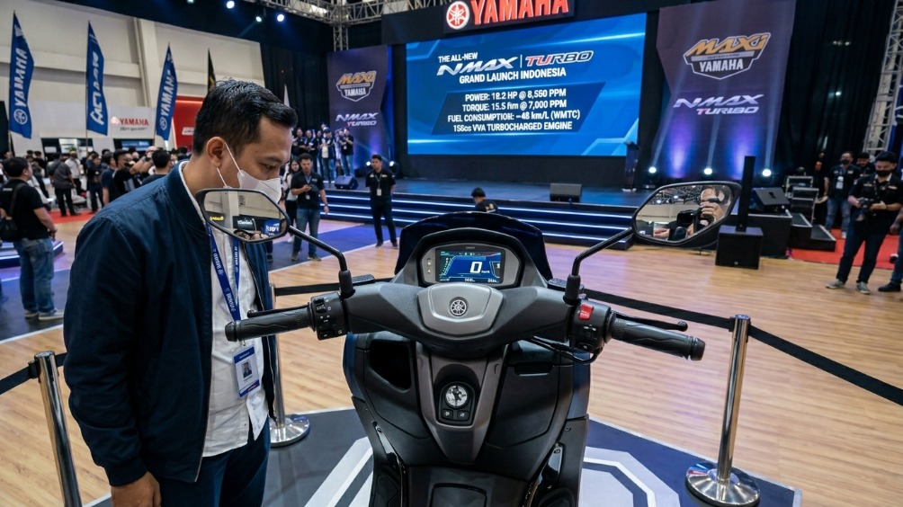 Yamaha NMAX Turbo 2026 Resmi Mengaspal, Performa Lebih Buas dan BBM Tetap Irit Jadi Daya Tarik Utama