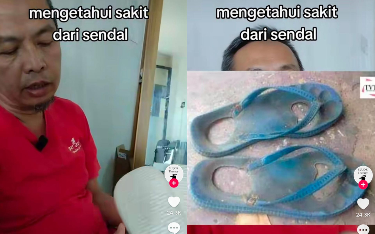 Akun Medsos Ini Bagikan Tips Cek Kesehatan Sangat Unik, Hanya Dengan Melihat Kondisi Alas Kaki