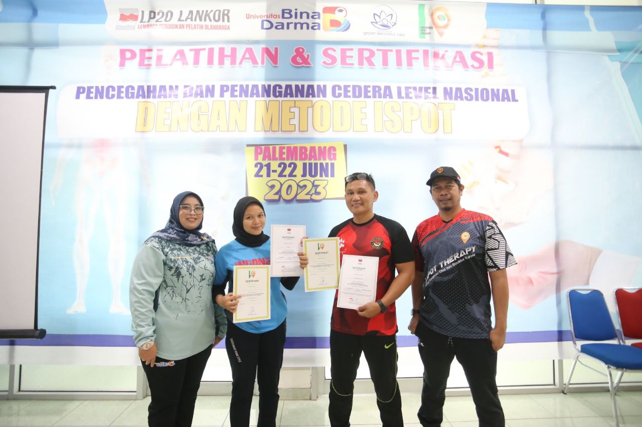 Laboratorium Sport Massage Milik Universitas Bina Darma Palembang Jadi Pusat Penanganan Risiko Cidera