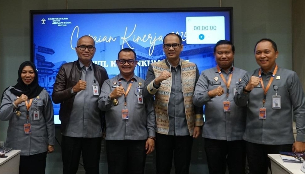 Kanwil Kemenkum Babel Paparkan Capaian Kinerja pada Hari Kedua Rakordal 2025