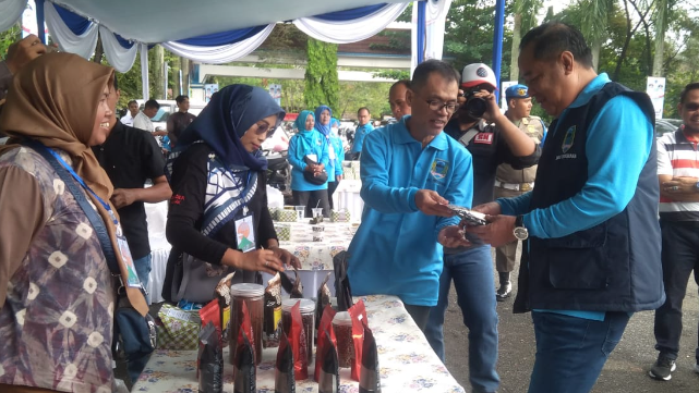 Puluhan Penggiat Kopi Serbu Gedung Kesenian Lahat