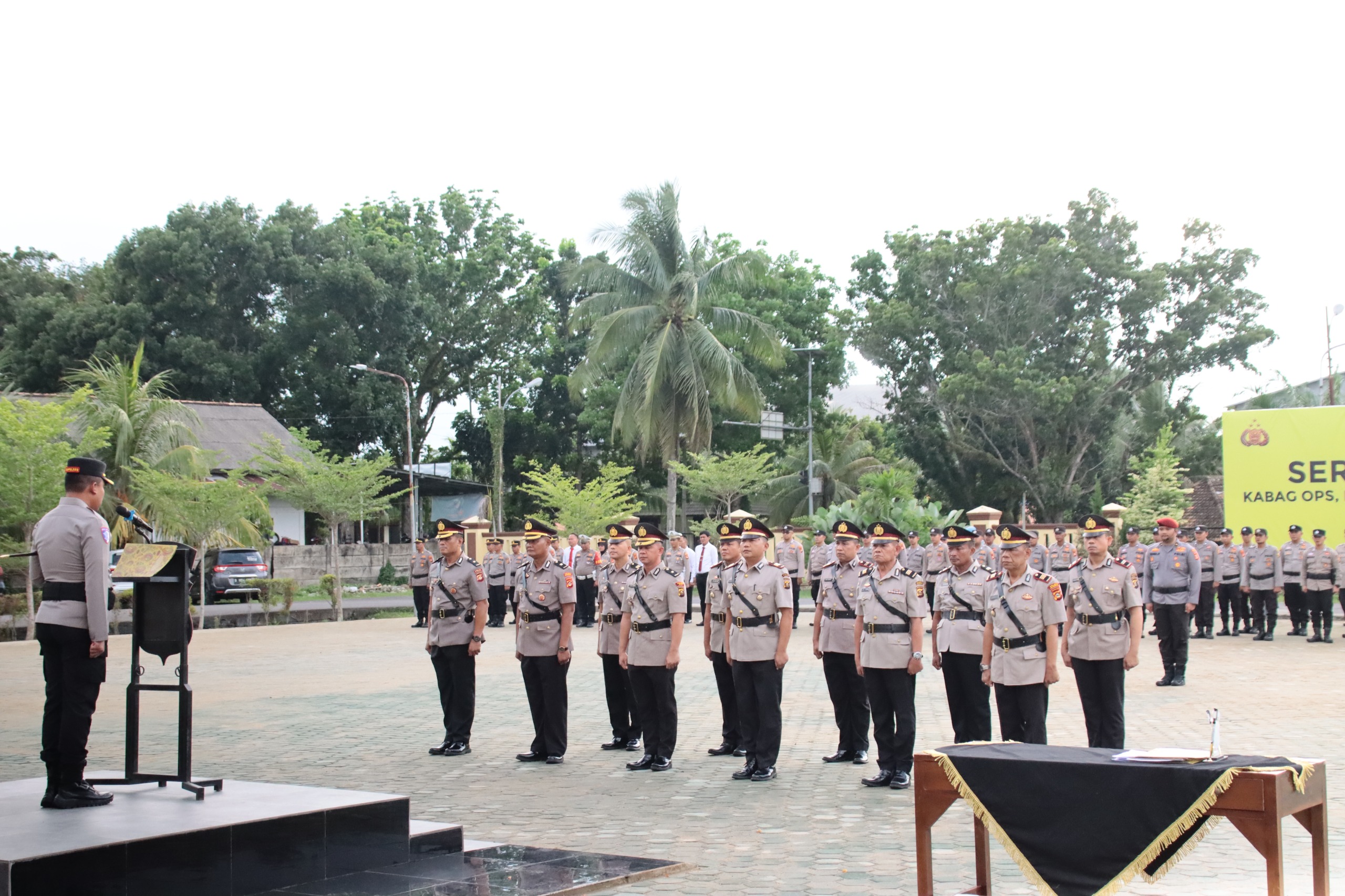Polres OKI Mutasi Kabag hingga Kapolsek Jajaran