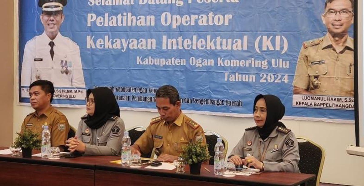 Wujudkan Pelayanan KI Berkualitas di OKU, Kemenkumham Sumsel Gelar Pelatihan