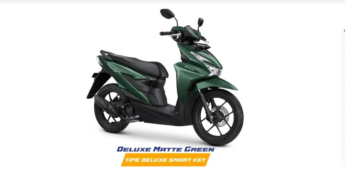 Motor Honda BeaT Terbaru 2024, Rem ABS, Desain Stylish dan Mewah, Harga Terjangkau!