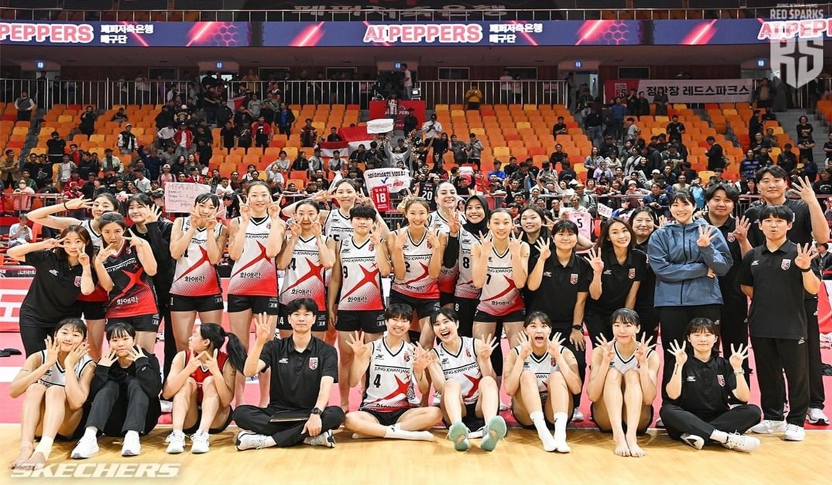 GS Caltex Menang 3-0 dari Red Spark di Korea V-League 2023-2024, Megawati Dkk Dibuat Tak Berkutik