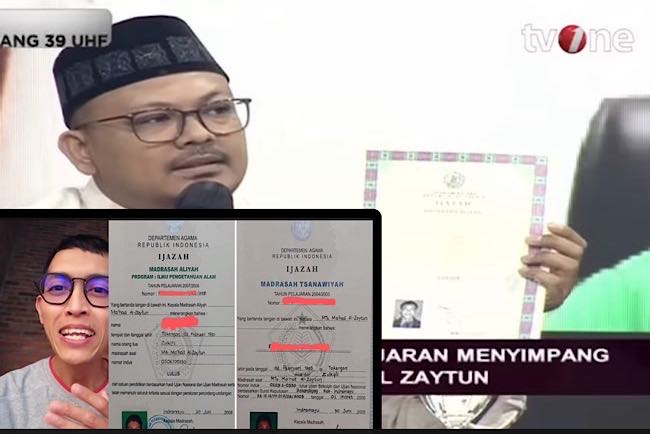 Sudah 2 Alumni Al Zaytun Tunjukkan Ijazahnya, Lewat Konten TikTok Keduanya Merasa Heran Sama Panji Gumilang