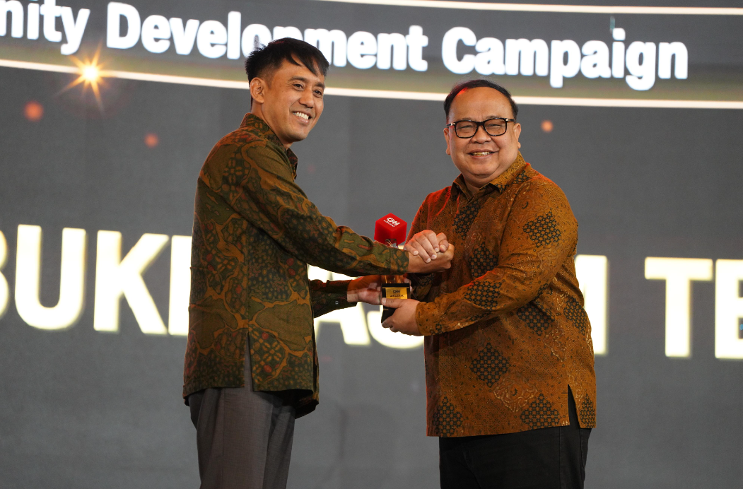 TOP! Bukit Asam (PTBA) Sukses Sabet Penghargaan Outstanding Community Development Campaign