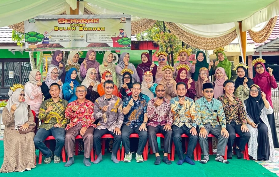 Bertepatan dengan Sumpah Pemuda, SMPN 1 Tanjung Batu Ogan Ilir Peringati Puncak Bulan Bahasa