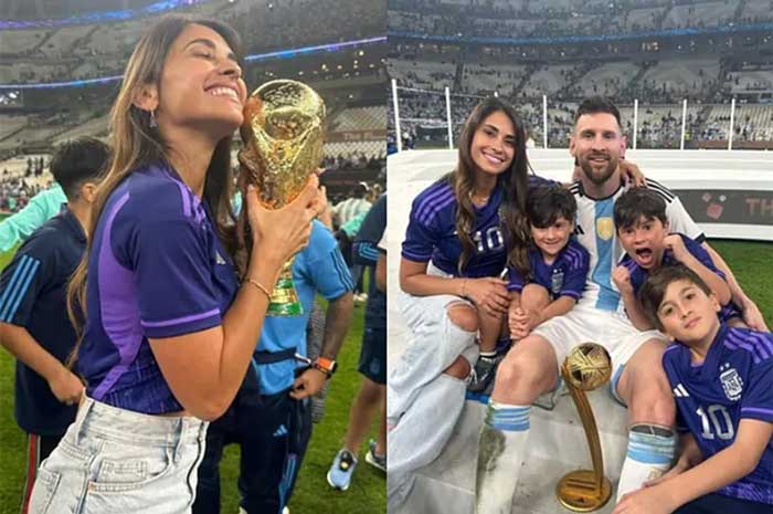 Antonela Roccuzzo, Wanita Hebat di Balik Sukses Lionel Messi