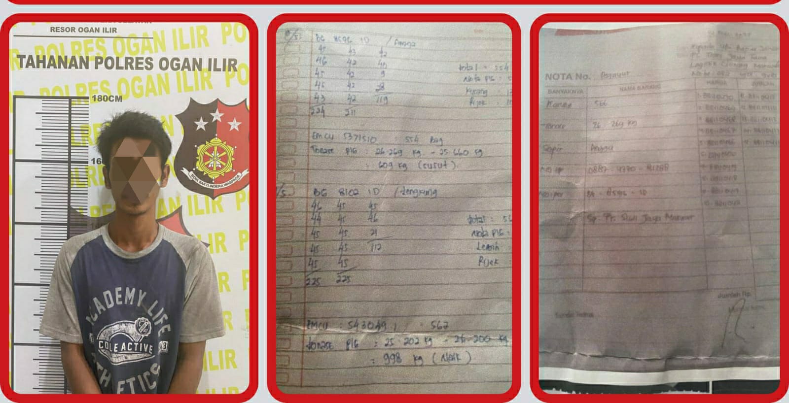 Gegara Jual Kelapa Milik Perusahaan Tanpa Izin dan Gelapkan Uang Hasil Penjualan, Pria di Ogan Ilir Diamankan