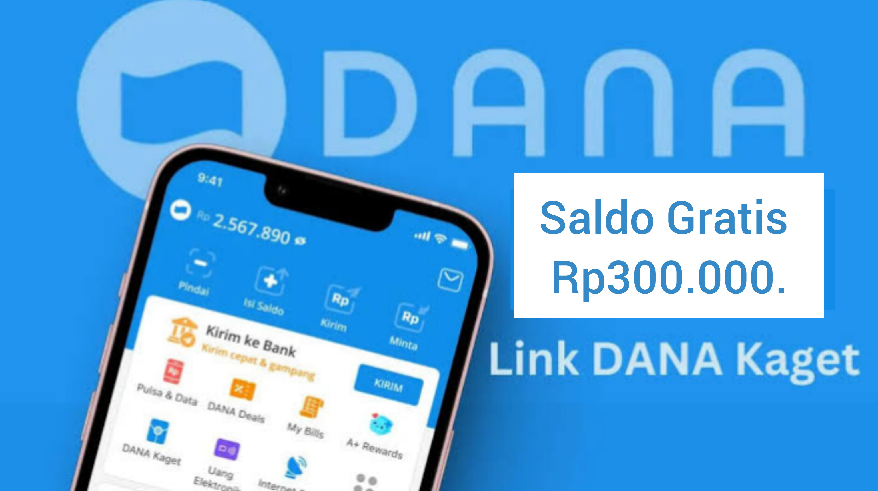 Ramadan Berbagi Berkah Dapatkan Saldo Gratis Sebesar Rp300.000. dengan Klaim Link Dana Kaget 