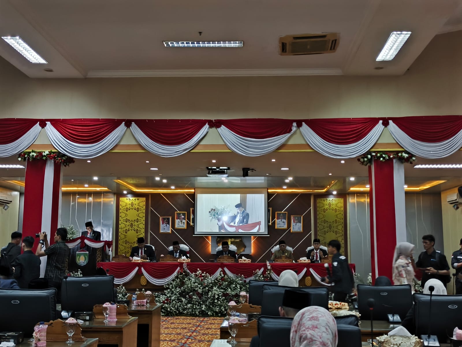 DPRD Prabumulih Simak Pidato Prabowo, Swasembada Beras dan Hilirisasi Jadi Sorotan Utama