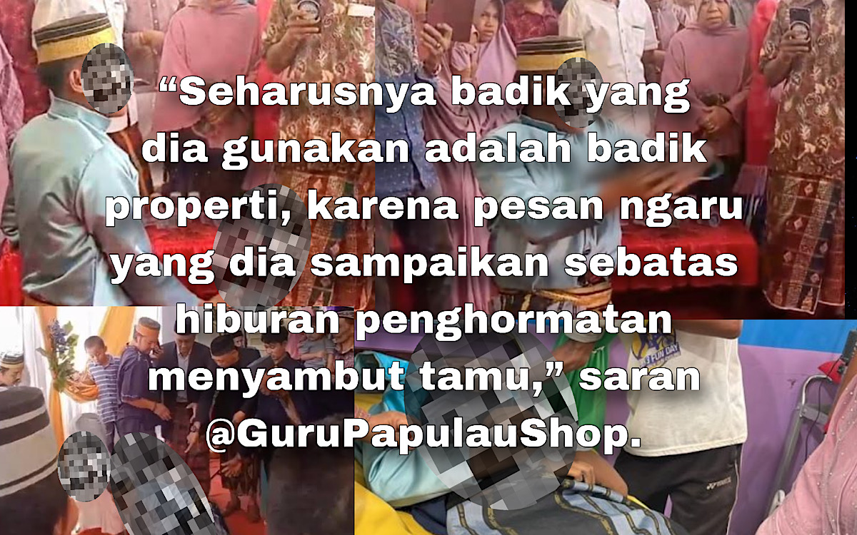 Maut Datang Saat Acara Sambut Mempelai Pria, Pemuda Ini Tertancap Badik Sendiri Saat Ritual Angngaru Budaya Bu