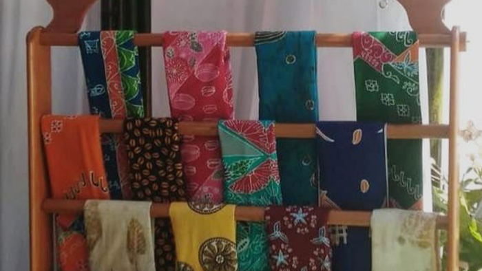 Batik Ecoprint Dikenalkan ke Masyarakat Pagaralam