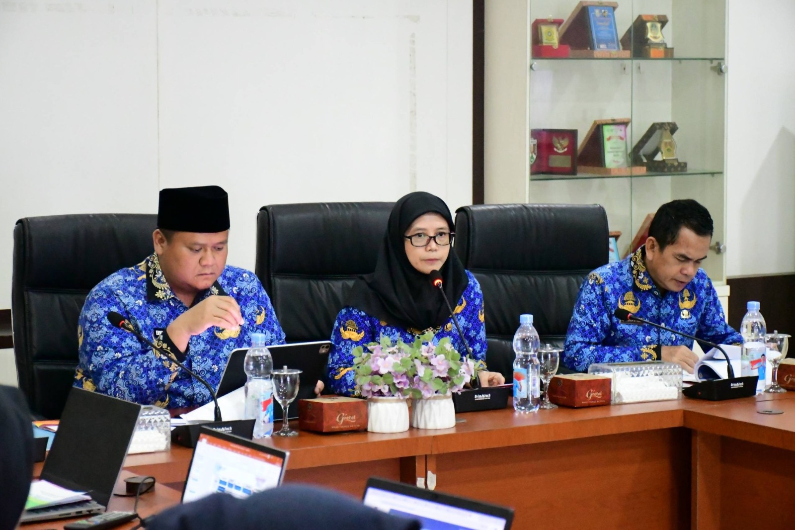 Wujudkan Banyuasin Cerdas, Sekda Banyuasin Pimpinan Rapat TP3S 